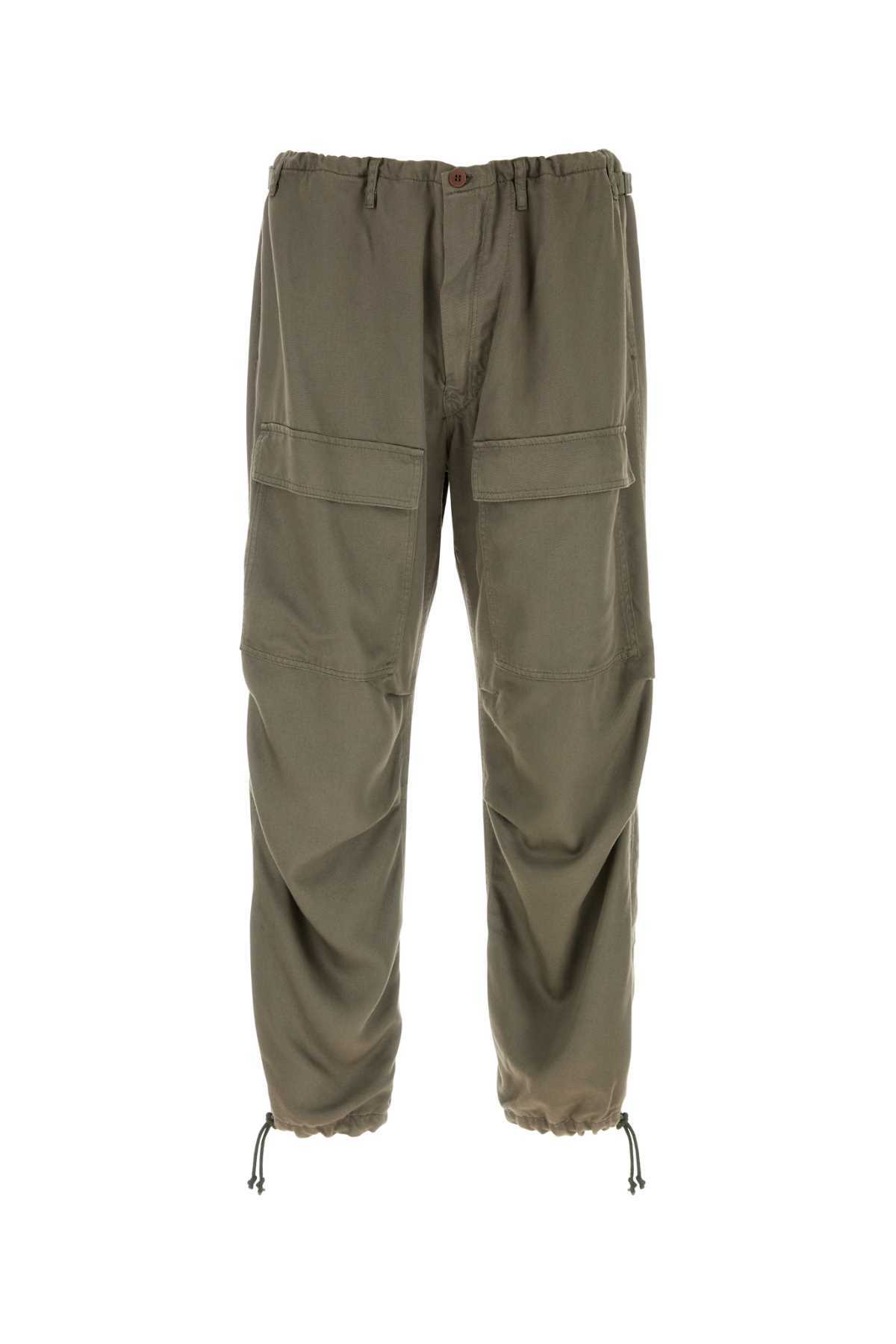 Magliano Army Green Lyocell Cargo Pants - Military Green - Image 1 of 2