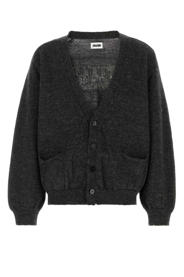 Magliano Slate Wool Cardigan Cardigan - Anthracite
