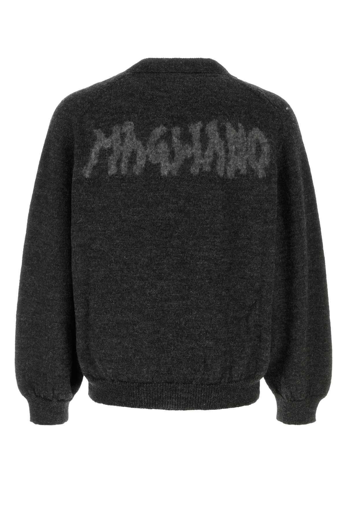 Magliano Slate Wool Cardigan Cardigan - Anthracite - Image 2 of 2