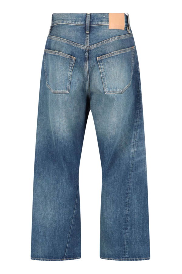 Sunflower Twist Loose Jeans - Blue