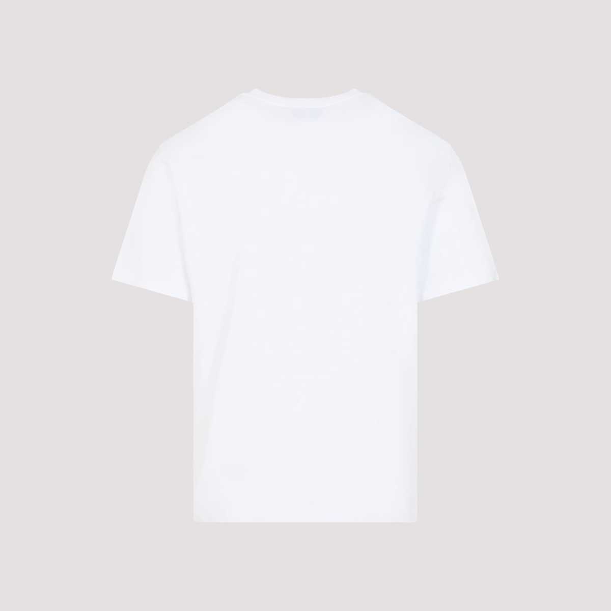 Ami Alexandre Mattiussi Contrasted Adc T-Shirt - White - Image 4 of 5