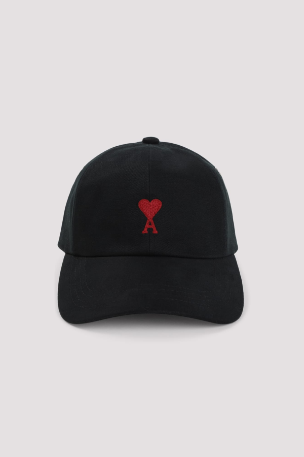 Ami Alexandre Mattiussi ADC Embroidery Hat - Black