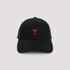 Ami Alexandre Mattiussi ADC Embroidery Hat - Black - Thumbnail 3