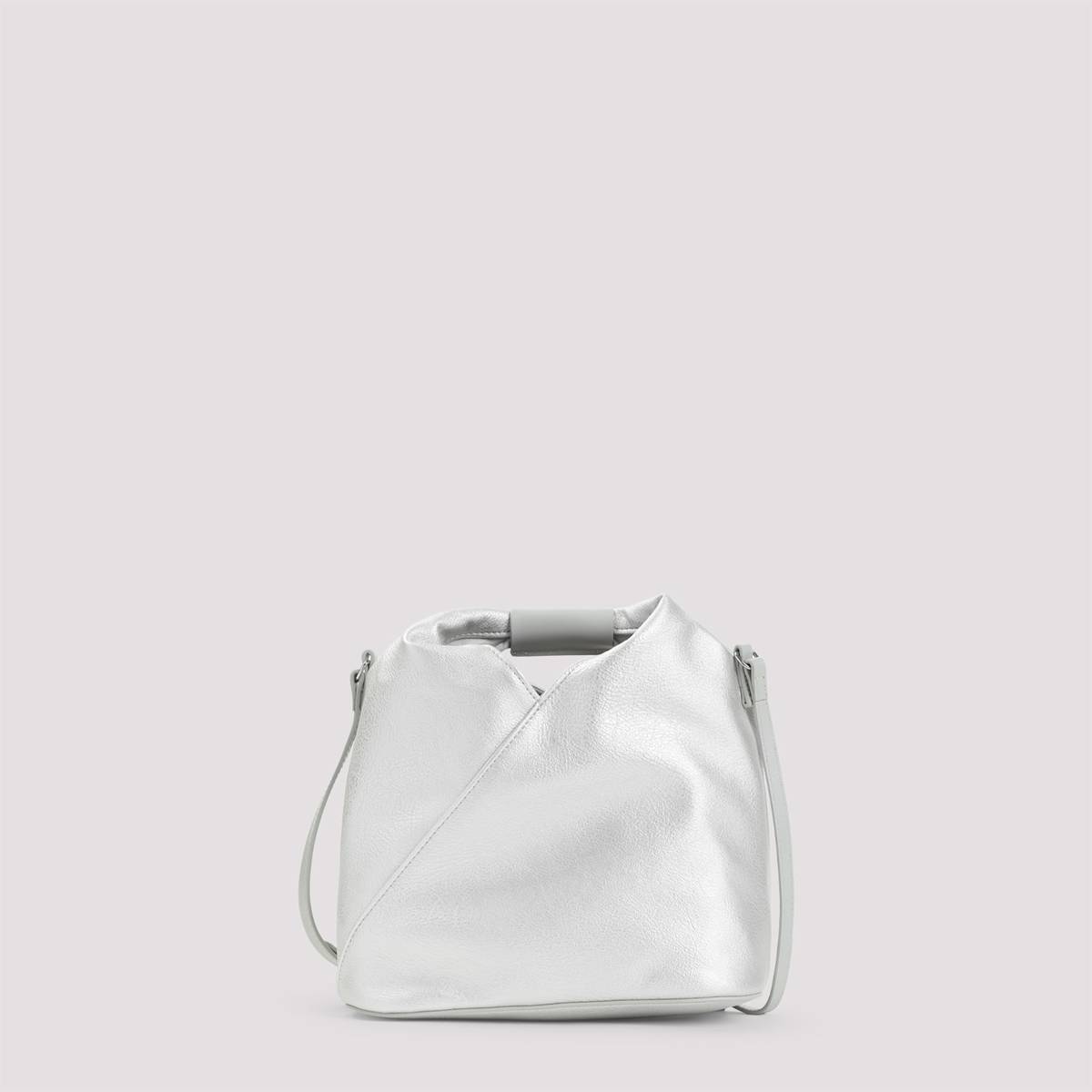 MM6 Maison Margiela Classic Japanese Crossbody Bag - Silver - Image 1 of 5