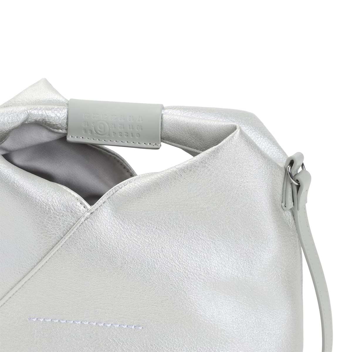 MM6 Maison Margiela Classic Japanese Crossbody Bag - Silver - Image 5 of 5