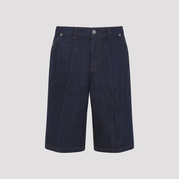 Ami Alexandre Mattiussi Loose Bermuda Shorts - Indigo