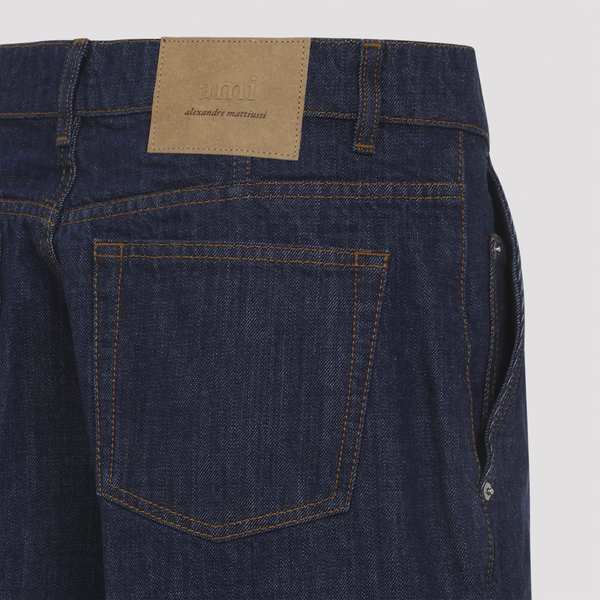 Ami Alexandre Mattiussi Loose Bermuda Shorts - Indigo