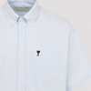 Ami Alexandre Mattiussi Boxy Short Sleeve Shirt - Bleu Ciel - Thumbnail 5