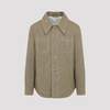 Ami Alexandre Mattiussi Worker Buttoned Jacket - Beige Taupe - Thumbnail 1