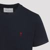 Ami Alexandre Mattiussi Classic Red T-Shirt - Bleu Nuit - Thumbnail 5