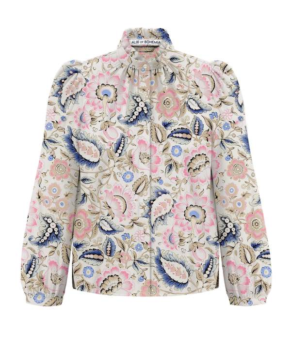 Alix Of Bohemia Annabel Melon Bloom Top