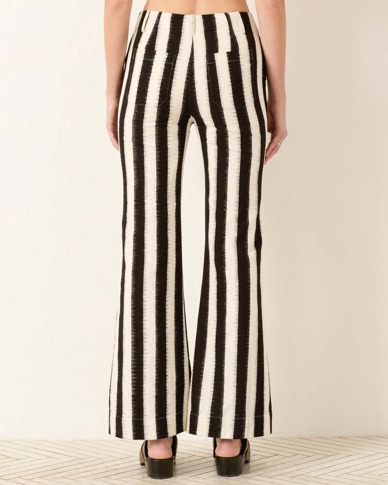 Alix Of Bohemia Charlie Coal Stripe Pant