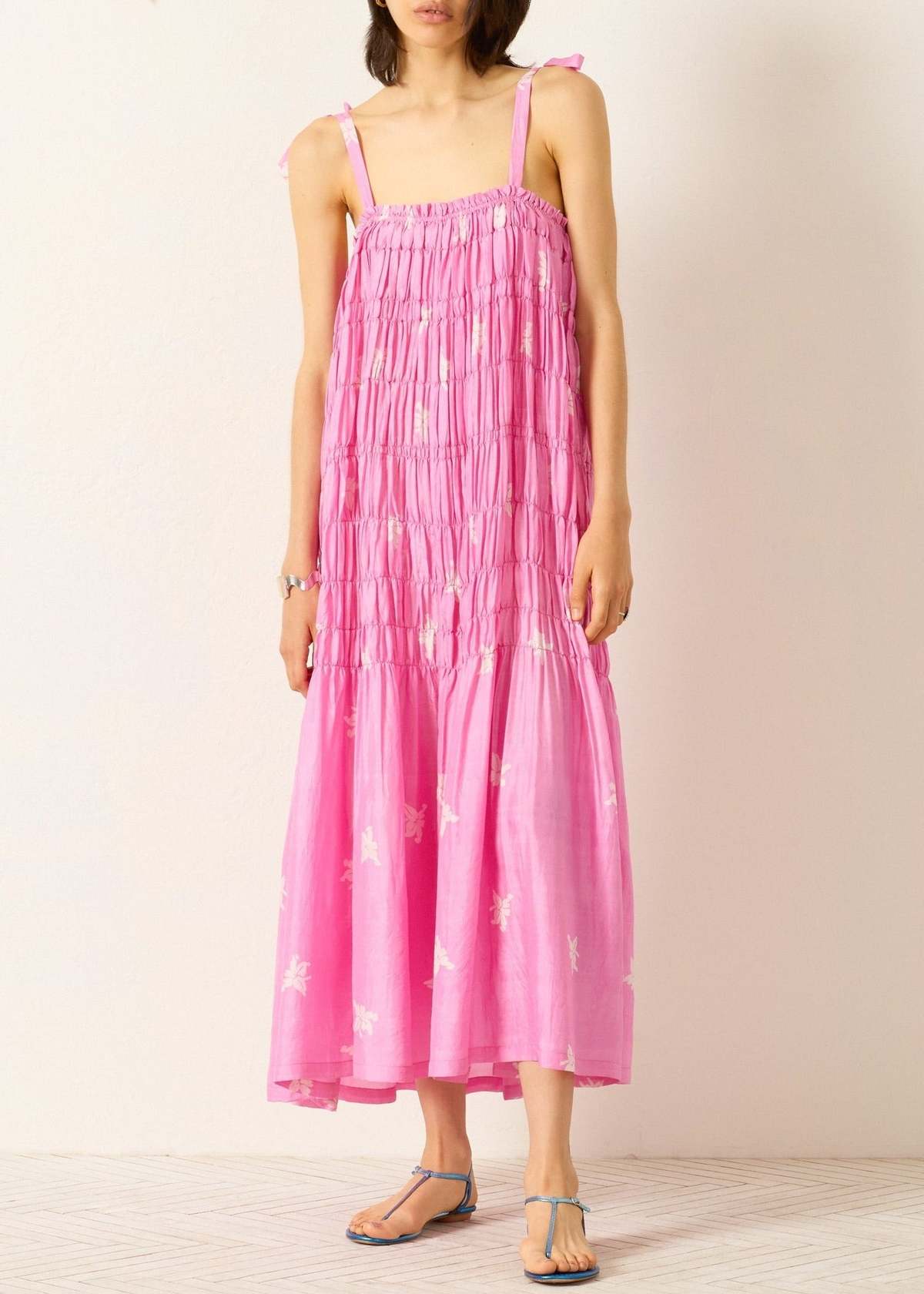 Alix Of Bohemia Emrys Pink Jasmine Dress - Image 1 of 1