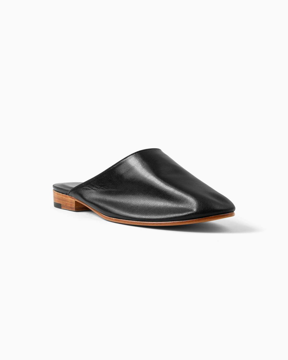 Martiniano Mule Flats - Black - Image 2 of 5