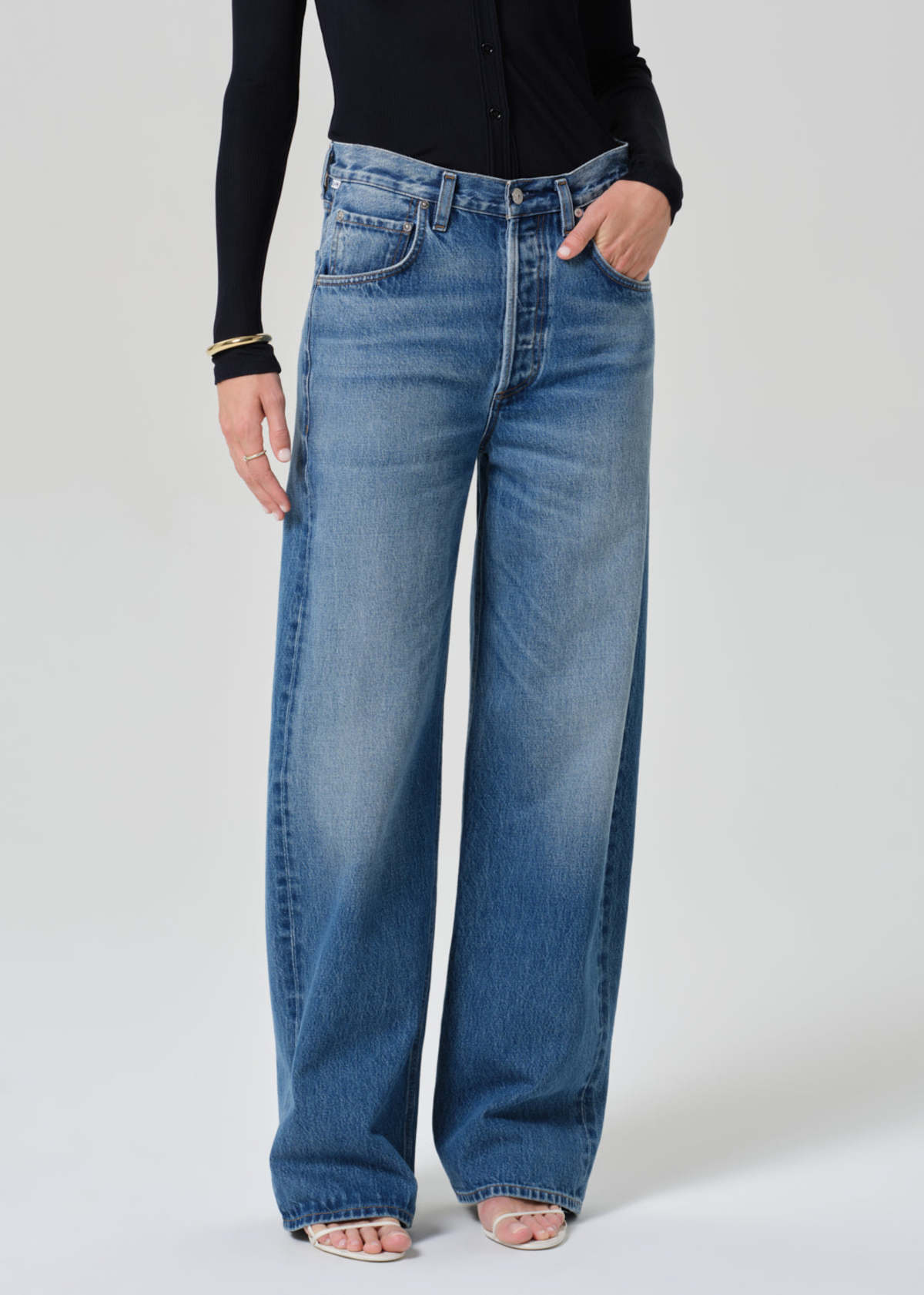 Citizens of Humanity Ayla Baggy Jean Jeans - Chaya - Image 4 of 6