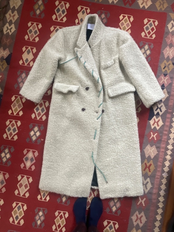 KkCo Cord Moss Coat - Green