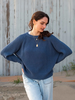 MerSea Salty Crewneck Sweater - Saltwater Blue - Thumbnail 1