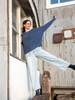 MerSea Salty Crewneck Sweater - Saltwater Blue - Thumbnail 3
