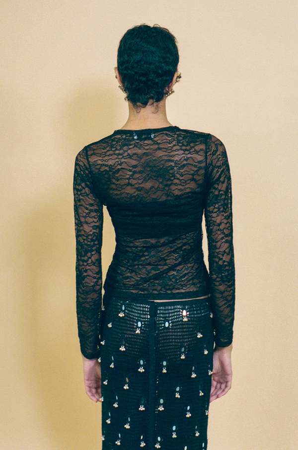 Gil Rodriguez Lace Sophie Cardigan