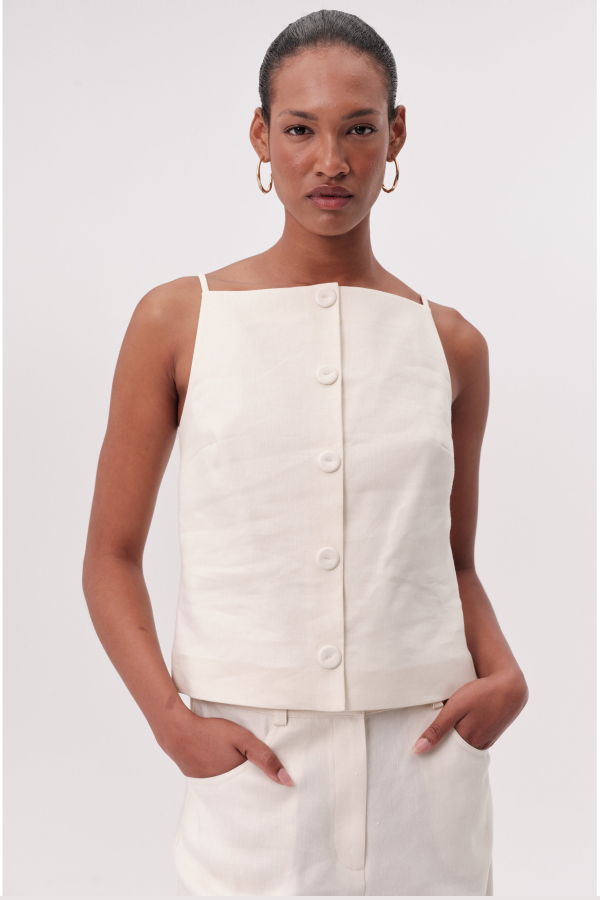 Exquise USA Rebeca Blouse - Cream