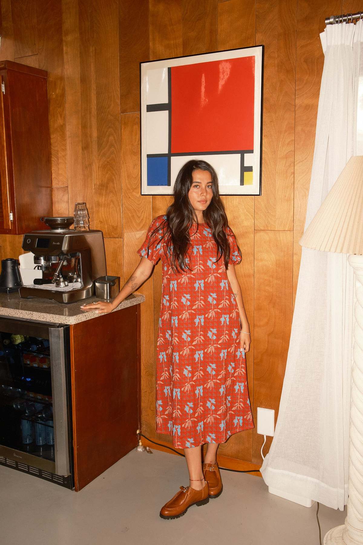 Ace & Jig Maeve Dress - Birdcage - Image 1 of 8