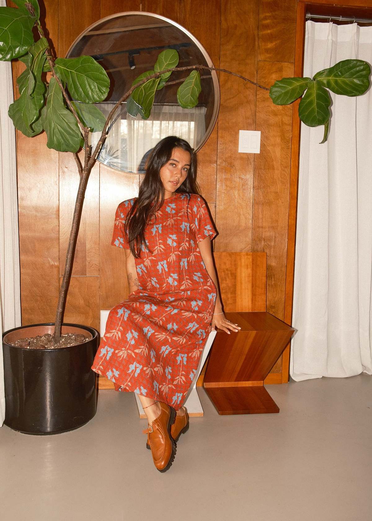 Ace & Jig Maeve Dress - Birdcage - Image 2 of 8