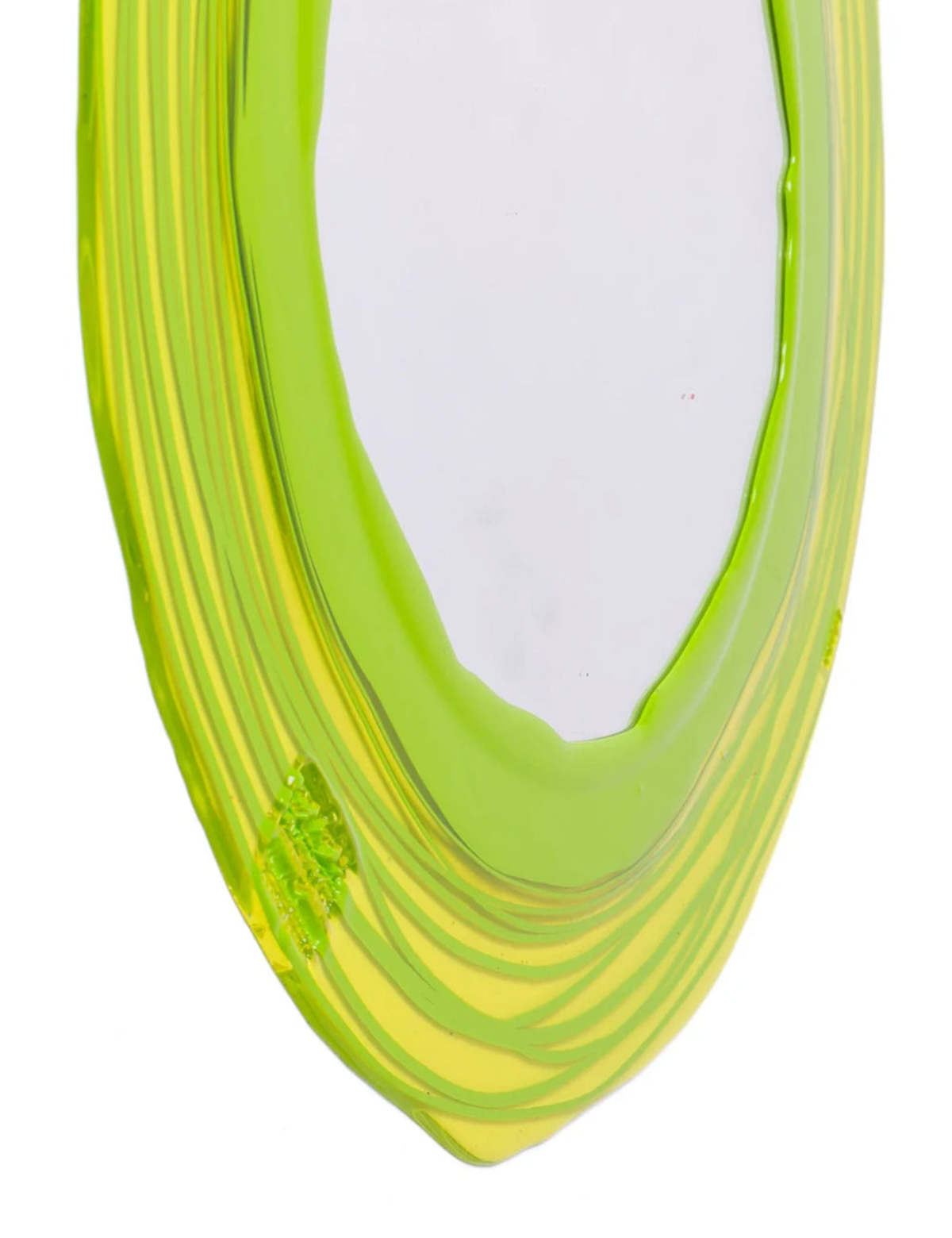 Fish Design Mirror - Clear Yellow / Matte Lime - Image 3 of 5