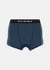 Balenciaga Cut Off Brief Skirt - Dark Blue - Thumbnail 1