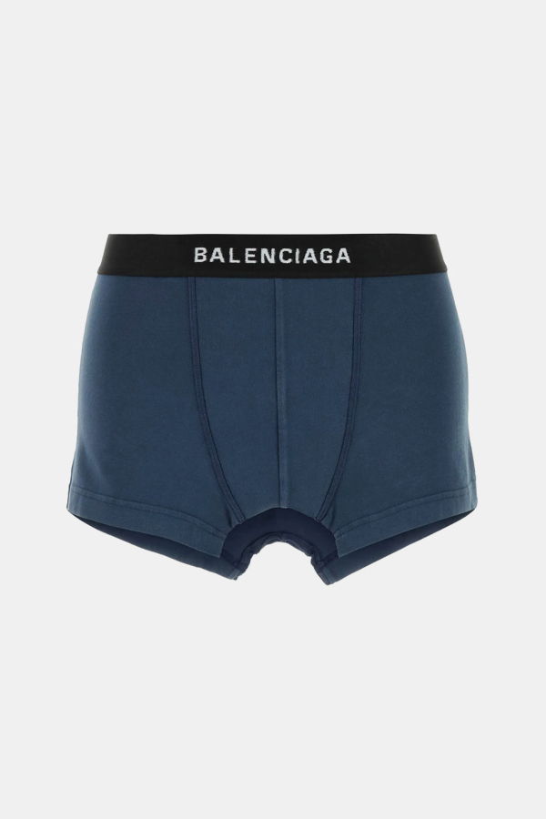 Balenciaga Cut Off Brief Skirt - Dark Blue