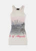 Balenciaga City Of Angels Tank Top - Dirty White - Thumbnail 1