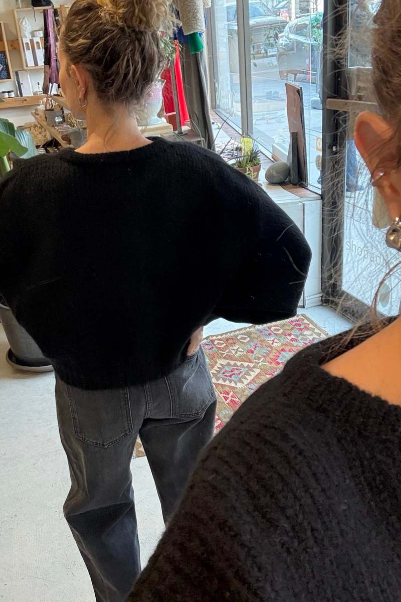 Atelier Delphine Balloon Sleeve Sweater