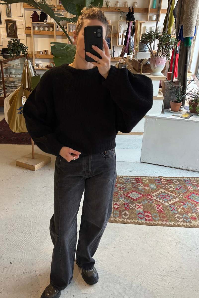 Atelier Delphine Balloon Sleeve Sweater