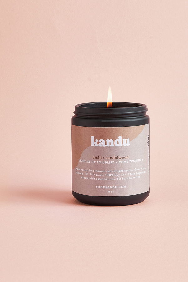 Matr Boomie Amber Sandalwood 8oz Candle