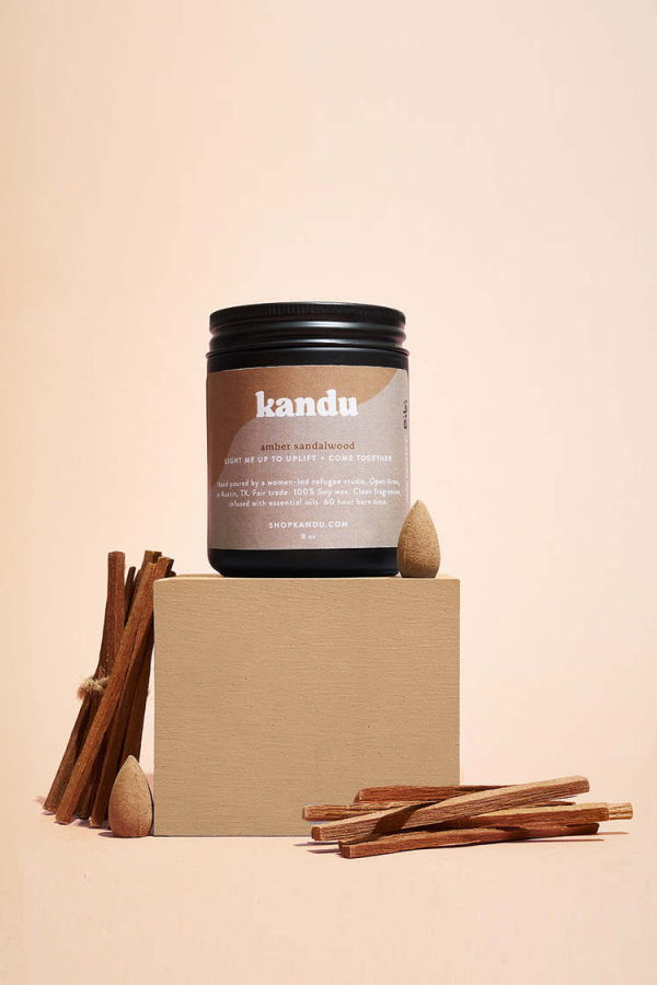 Matr Boomie Amber Sandalwood 8oz Candle