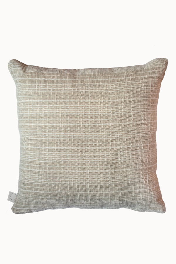 APARTMENT F Crosshatch Woven Pillow