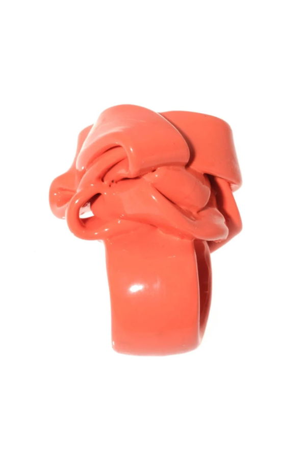 Fish Design Ribbon Ring