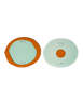 Fish Design Set of 2 Coasters - Thumbnail 1