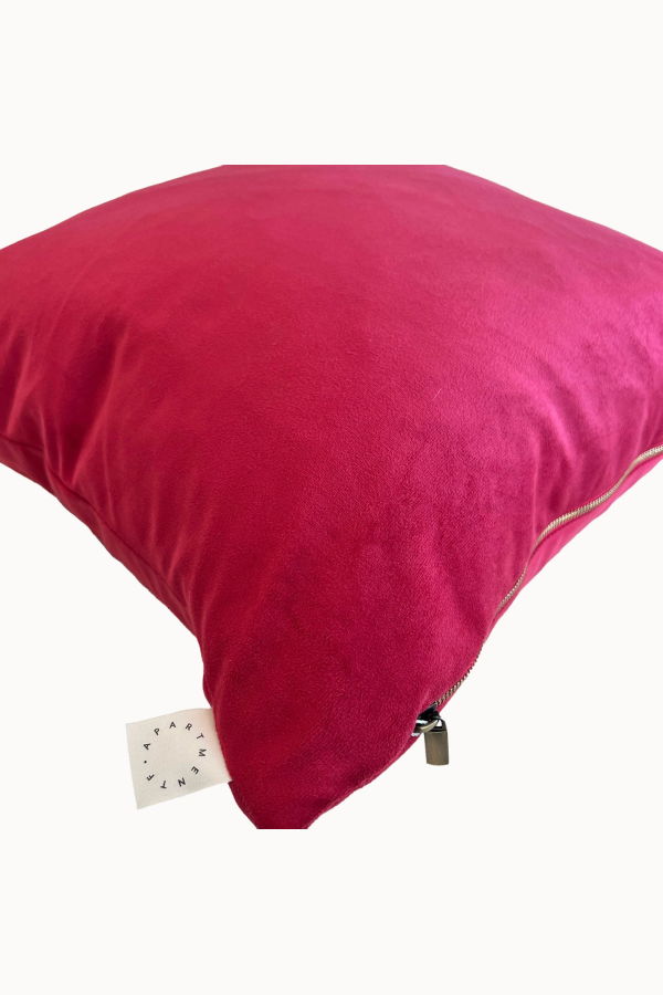 APARTMENT F Reversible Velvet Pillow
