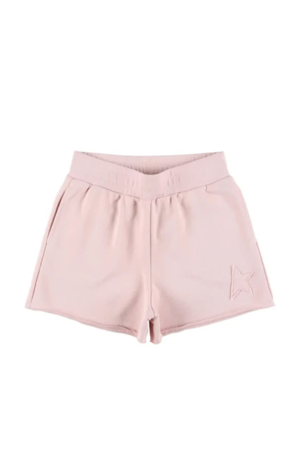 KIDS Golden Goose Short Star Shorts - Pink