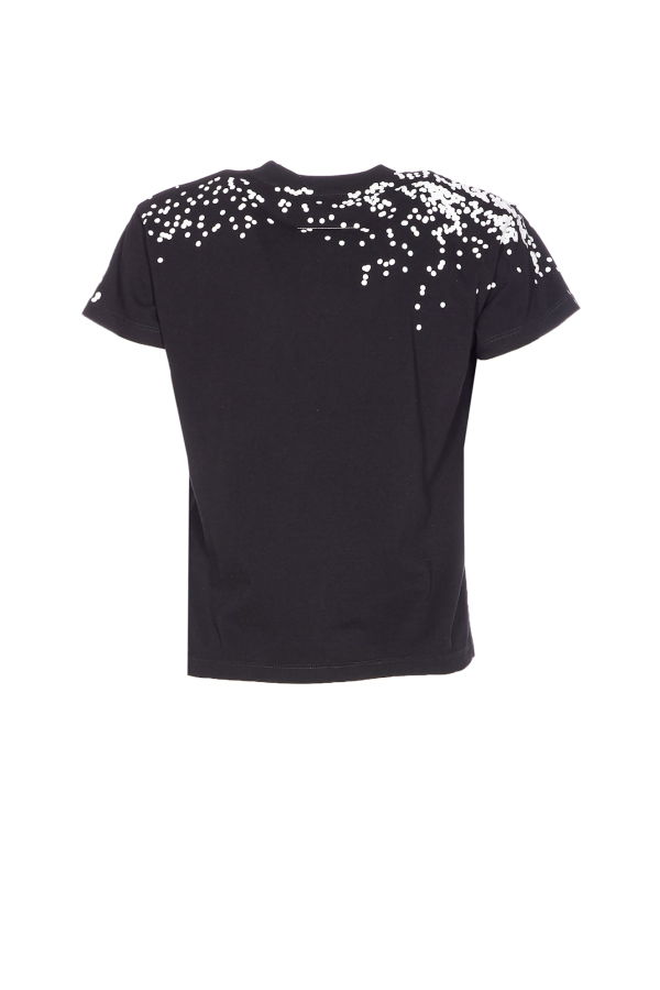 MM6 Maison Margiela Logo T-Shirt - Black
