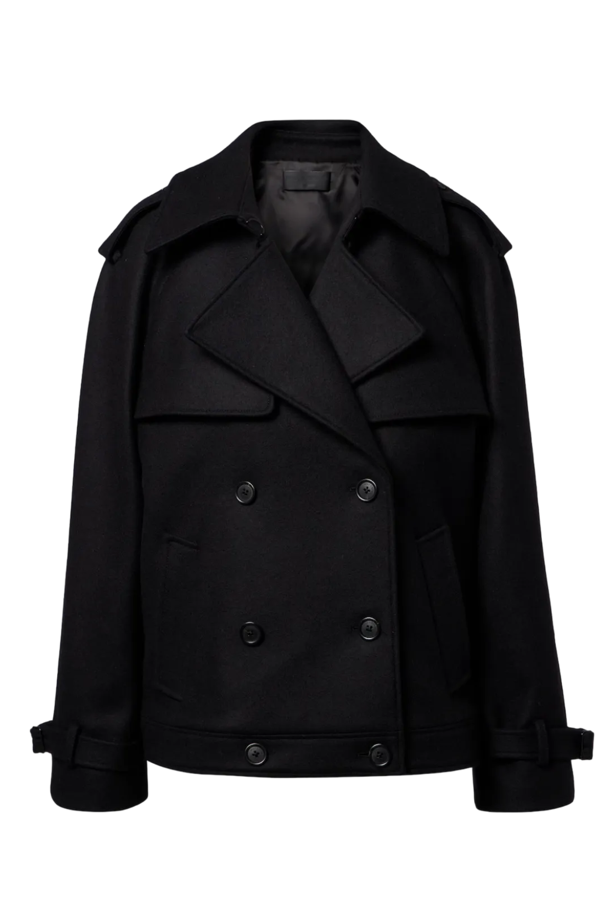 Nili Lotan Amaury Short Coat - Black - Image 1 of 2