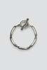Vintage Heavy Curved Toggle Bracelet - Sterling Silver - Thumbnail 1