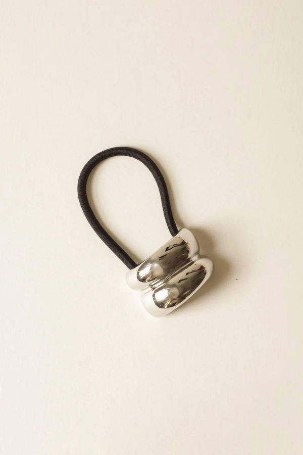 Narsha Mini Double Arch Metal Ponytail Hair Tie