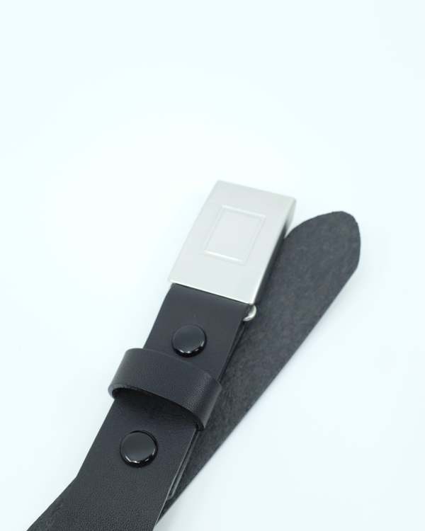 Taiga Takahashi LOT.003 Black Leather Hickok Belt