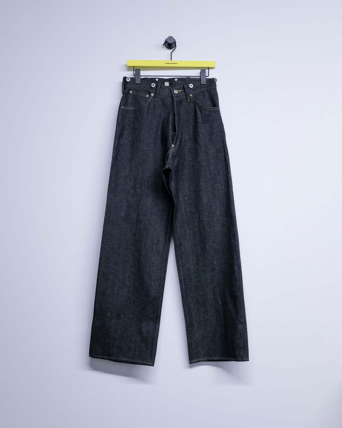 Taiga Takahashi LOT.704 Cotton Denim Trousers - Raw Indigo - Image 1 of 2