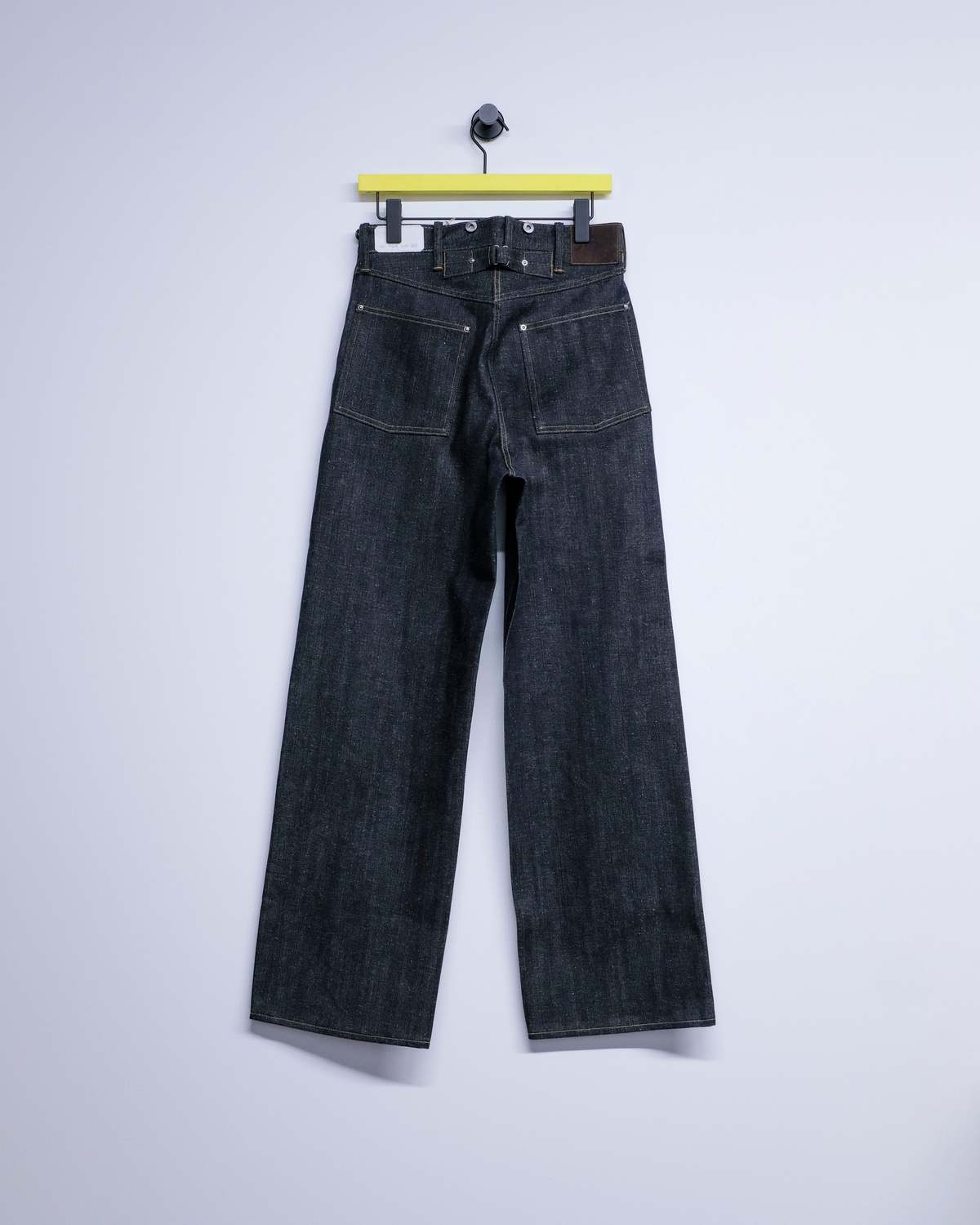 Taiga Takahashi LOT.704 Cotton Denim Trousers - Raw Indigo - Image 2 of 2