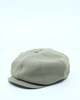 Taiga Takahashi LOT006 Wool Newsboy Cap - Melange Beige - Thumbnail 1