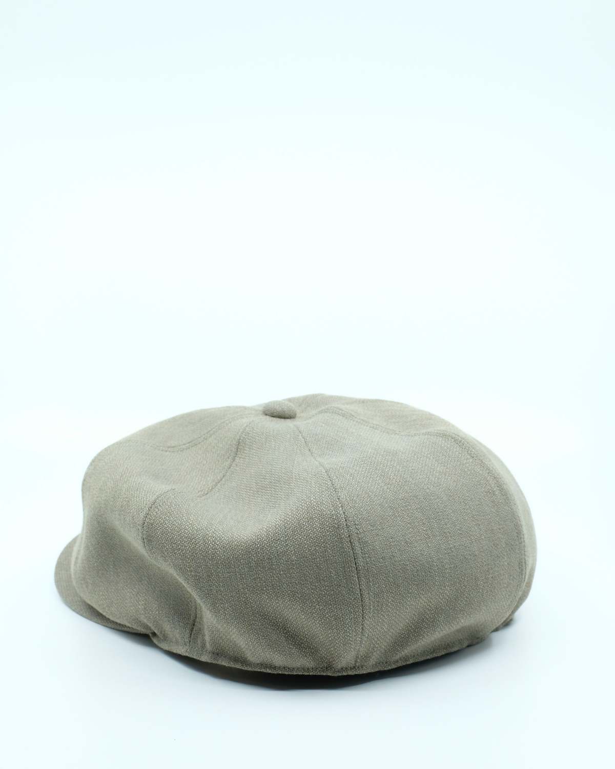 Taiga Takahashi LOT006 Wool Newsboy Cap - Melange Beige - Image 2 of 3