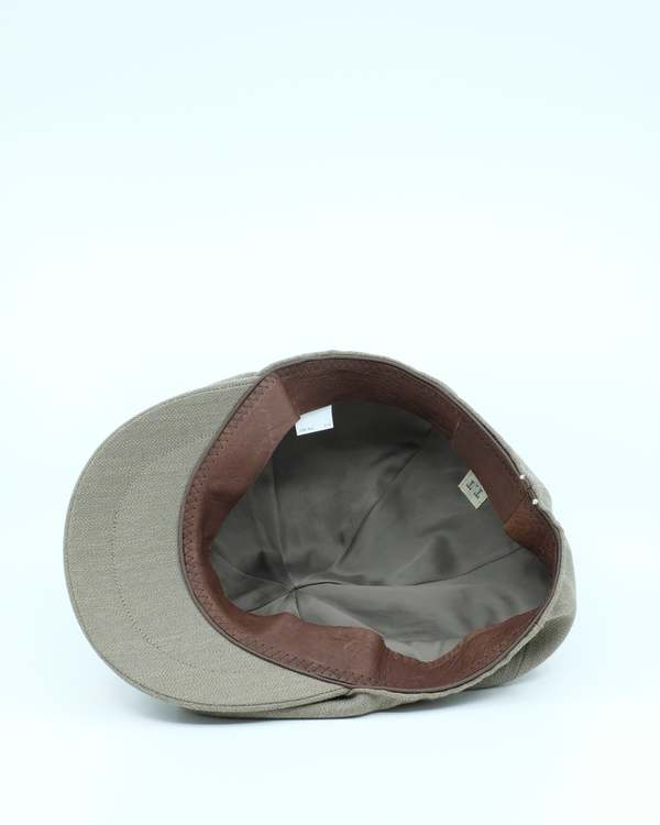Taiga Takahashi LOT006 Wool Newsboy Cap - Melange Beige