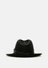 Filù Hats Medium Brim Hat - Black - Thumbnail 2